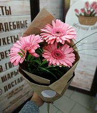 Букет цветов из:  Герберы #REPLACE_PRED# совхозе им. Ленина