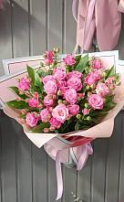 Букет Розовый кустик #REPLACE_PRED# совхозе им. Ленина