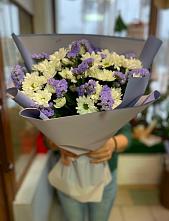 Букет цветов из:  Хризантемы #REPLACE_PRED# совхозе им. Ленина